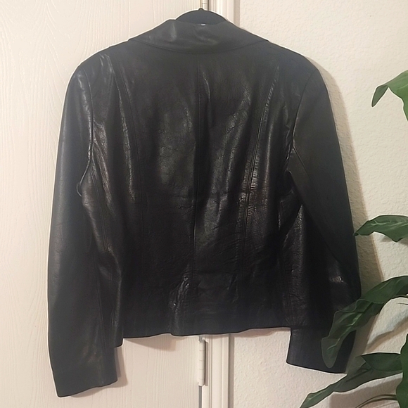 Jones NY leather jacket - Picture 2 of 5